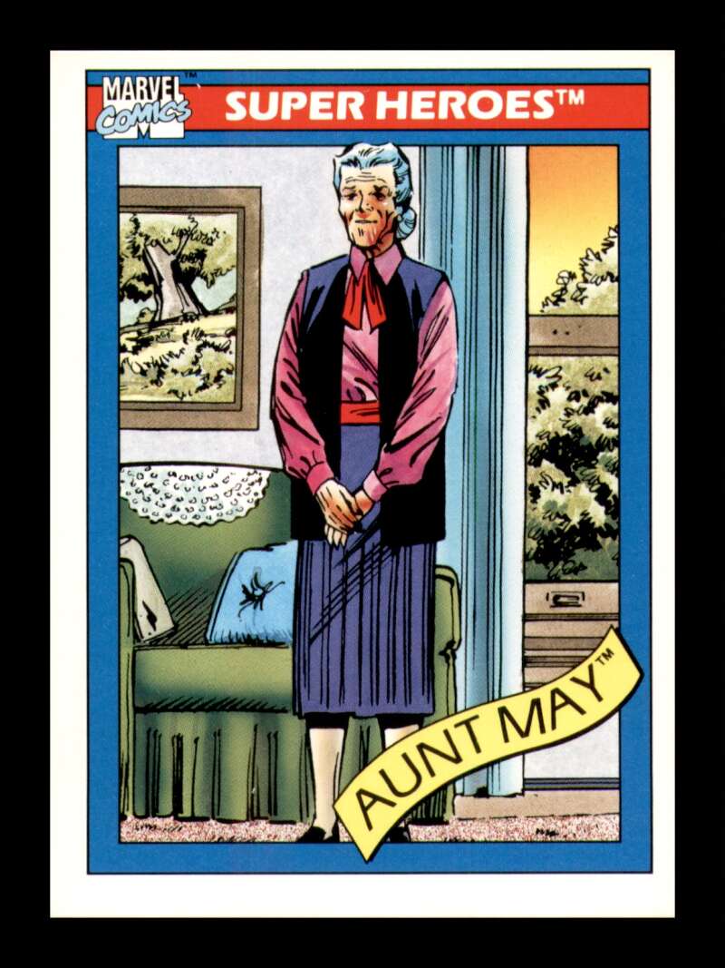 Load image into Gallery viewer, 1990 Impel Marvel Universe Aunt May Parker #28 NM OR BETTER Image 1
