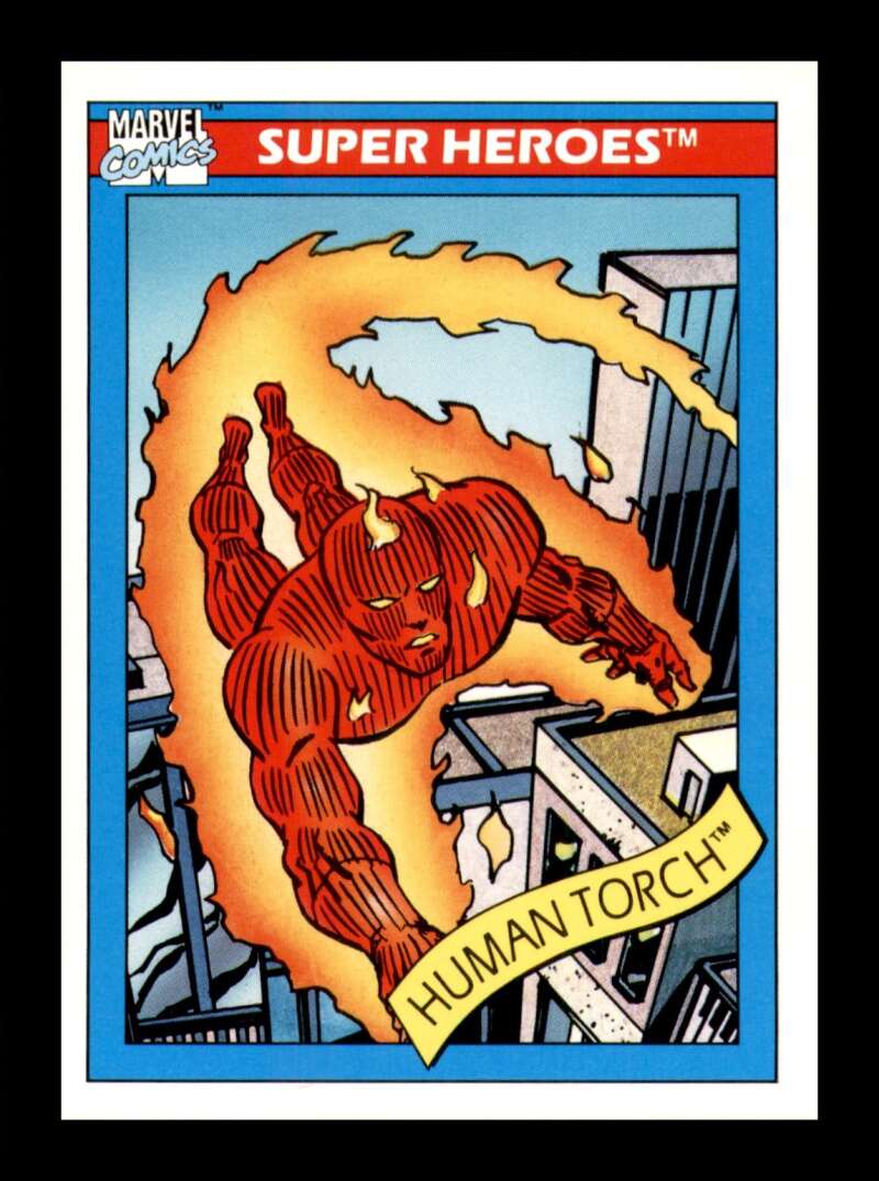 Load image into Gallery viewer, 1990 Impel Marvel Universe Human Torch #33 NM OR BETTER Image 1
