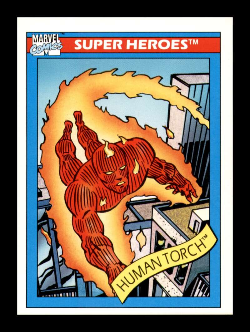 Load image into Gallery viewer, 1990 Impel Marvel Universe Human Torch #33 NM OR BETTER Image 1
