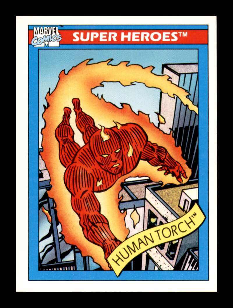 Load image into Gallery viewer, 1990 Impel Marvel Universe Human Torch #33 NM OR BETTER Image 1
