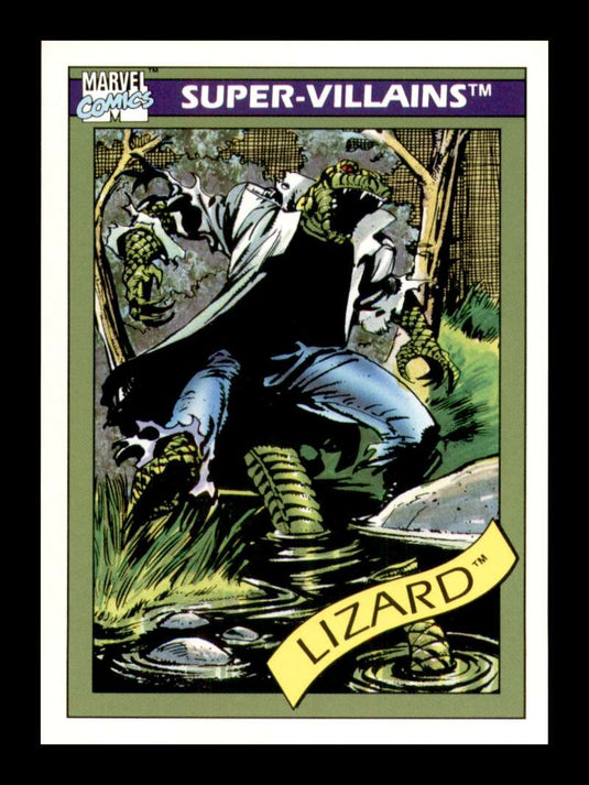 1990 Impel Marvel Universe Lizard 