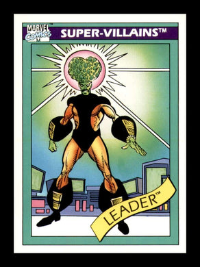 1990 Impel Marvel Universe The Leader 