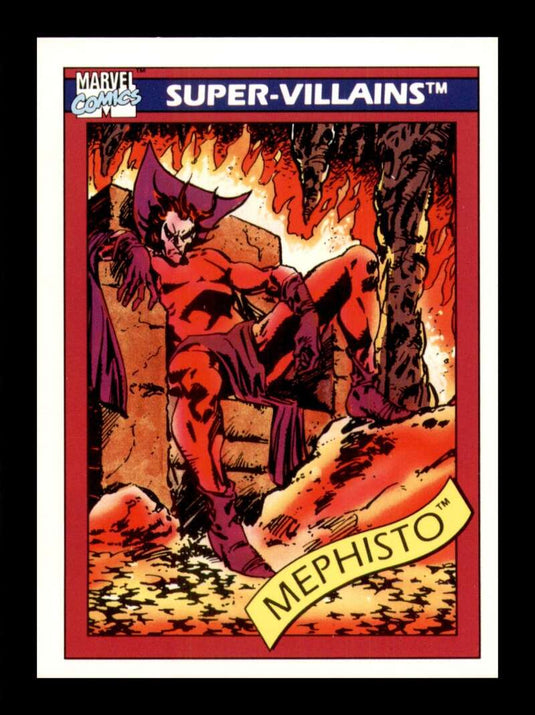 1990 Impel Marvel Universe Mephisto 