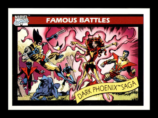 1990 Impel Marvel Universe The Dark Phoenix Saga 