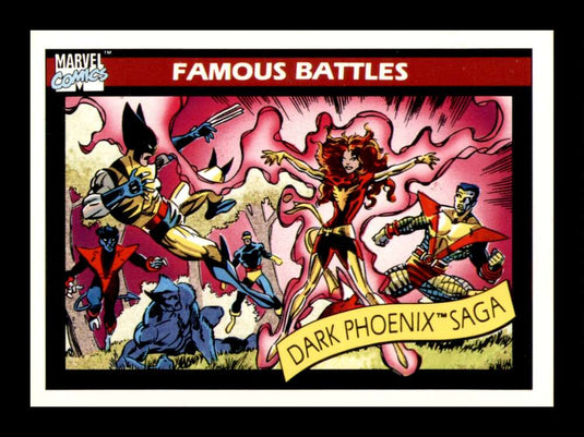 1990 Impel Marvel Universe The Dark Phoenix Saga 