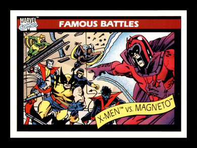 1990 Impel Marvel Universe X-Men vs. Magneto 
