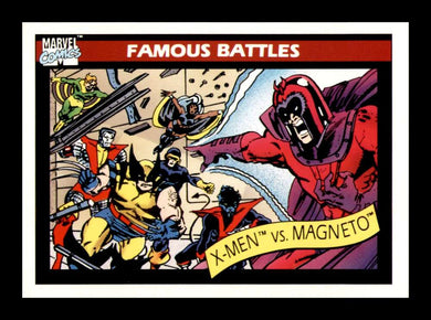 1990 Impel Marvel Universe X-Men vs. Magneto 
