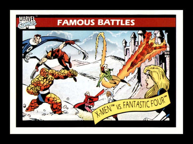 1990 Impel Marvel Universe Fantastic Four vs. X-Men 