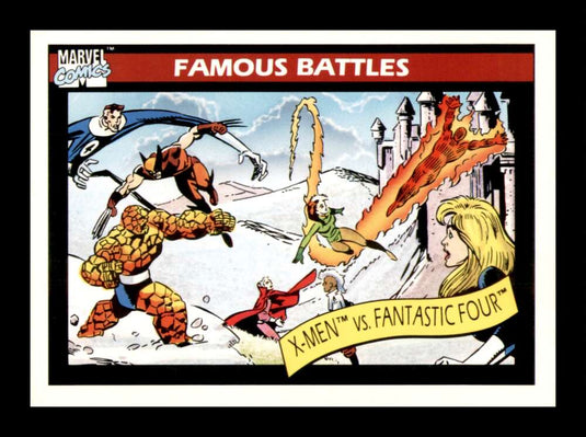 1990 Impel Marvel Universe Fantastic Four vs. X-Men 