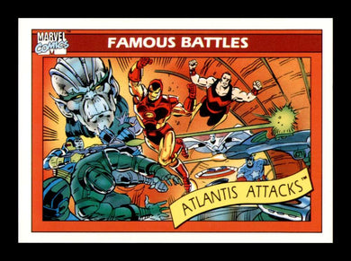1990 Impel Marvel Universe Atlantis Attacks 