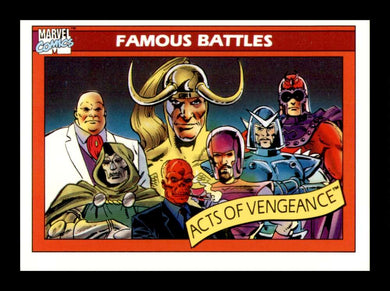 1990 Impel Marvel Universe Acts of Vengeance 