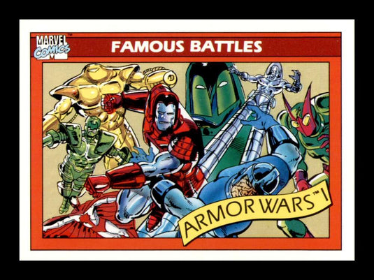 1990 Impel Marvel Universe The Armor Wars 