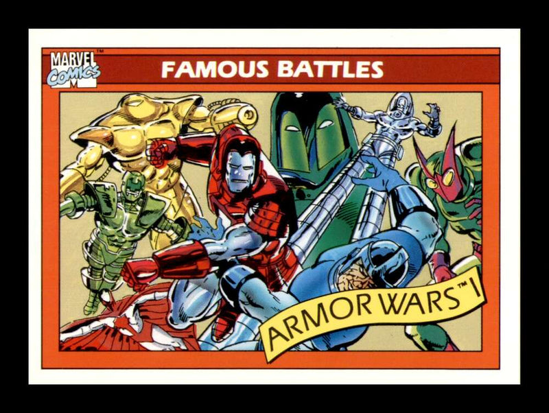 Load image into Gallery viewer, 1990 Impel Marvel Universe The Armor Wars #108 NM OR BETTER Image 1
