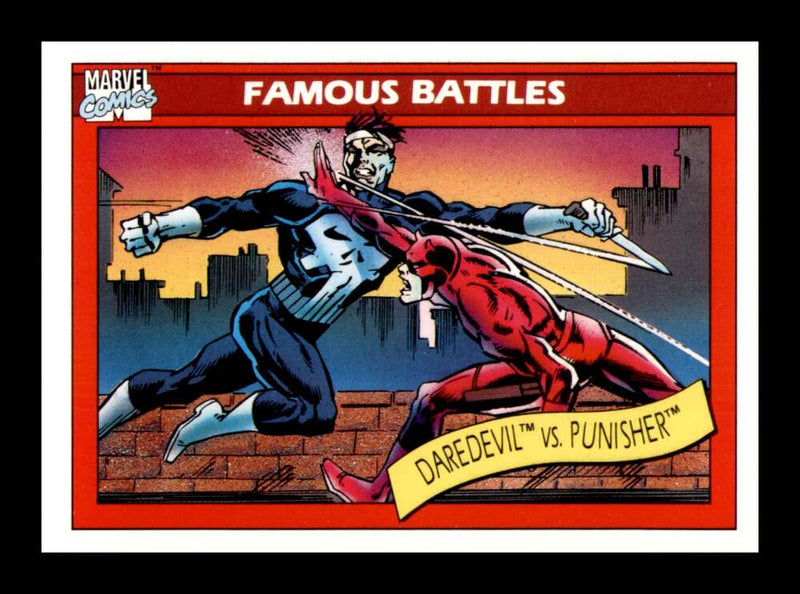 Load image into Gallery viewer, 1990 Impel Marvel Universe Daredevil vs. Punisher #110 NM OR BETTER Image 1
