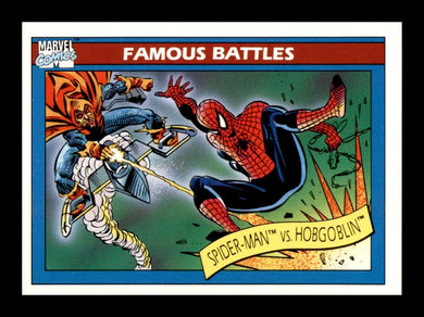 1990 Impel Marvel Universe Spider-Man vs. Hobgoblin 