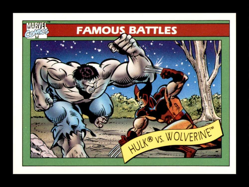 Load image into Gallery viewer, 1990 Impel Marvel Universe The Hulk vs. Wolverine #113 NM OR BETTER Image 1
