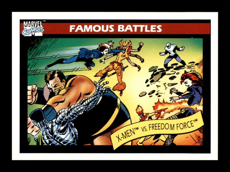 Load image into Gallery viewer, 1990 Impel Marvel Universe X-Men vs Freedom Force #118 NM OR BETTER Image 1
