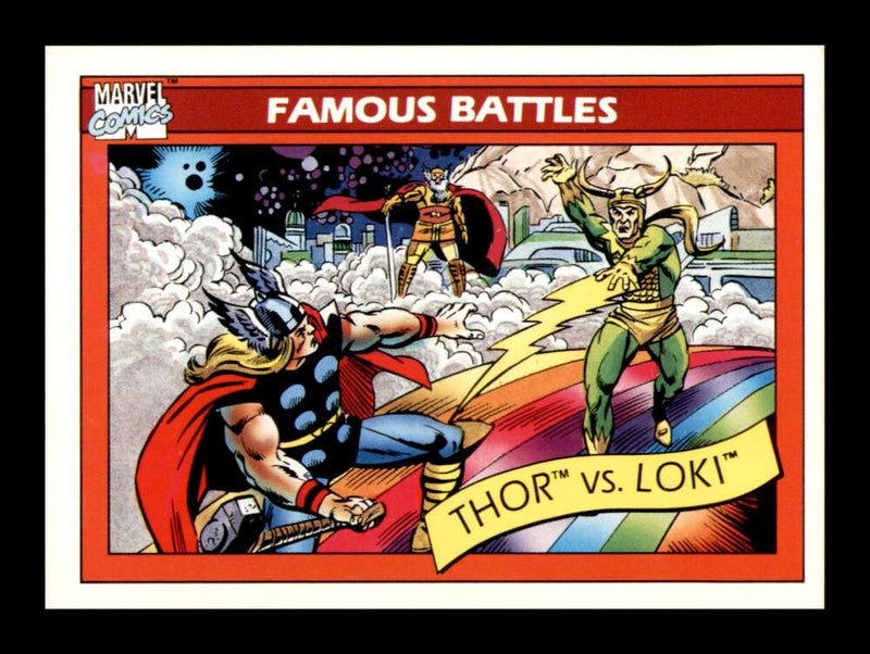 Load image into Gallery viewer, 1990 Impel Marvel Universe Thor Loki #122 NM OR BETTER Image 1
