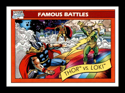 1990 Impel Marvel Universe Thor Loki 