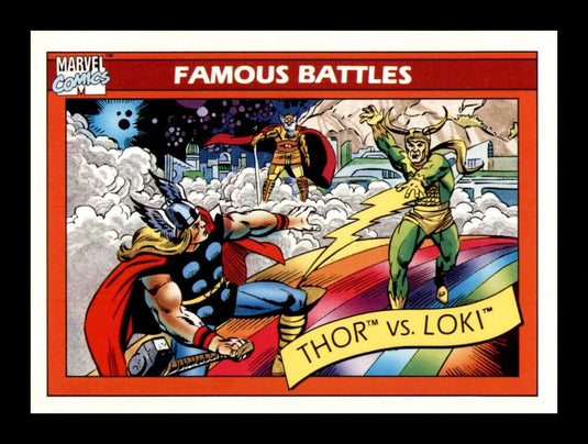 1990 Impel Marvel Universe Thor Loki