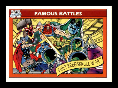 1990 Impel Marvel Universe The Kree-Skrull War 
