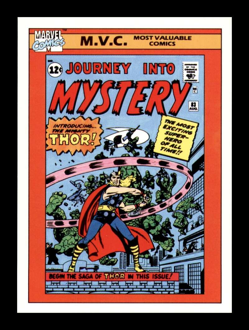 Load image into Gallery viewer, 1990 Impel Marvel Universe Journey into Mystery #83 #128 NM OR BETTER Image 1
