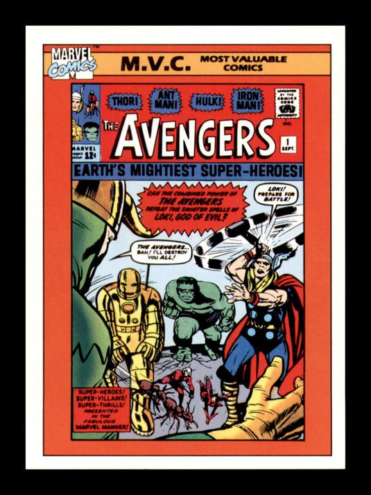 1990 Impel Marvel Universe Avengers #1 #130 NM OR BETTER