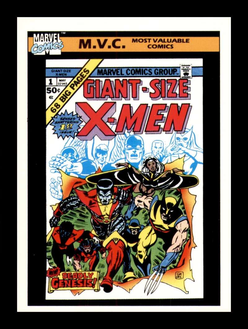 Load image into Gallery viewer, 1990 Impel Marvel Universe Giant-Size X-Men #1 #132 NM OR BETTER Image 1
