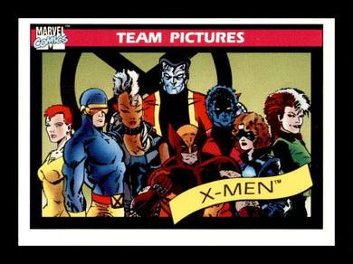 1990 Impel Marvel Universe Team Pictures: X-Men 