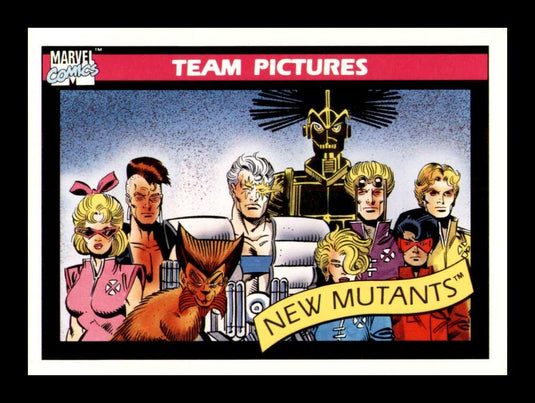 1990 Impel Marvel Universe New Mutants