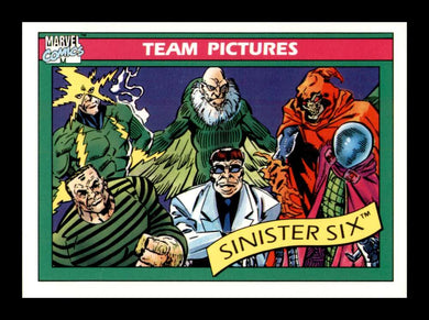 1990 Impel Marvel Universe Sinister Six 