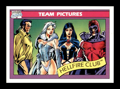 1990 Impel Marvel Universe Hellfire Club 