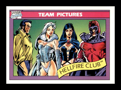 1990 Impel Marvel Universe Hellfire Club 
