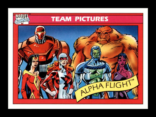 1990 Impel Marvel Universe Alpha Flight