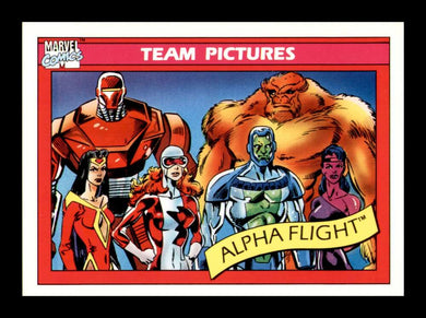 1990 Impel Marvel Universe Alpha Flight 