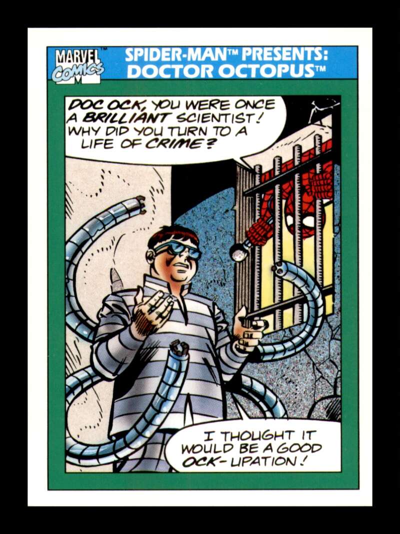 Load image into Gallery viewer, 1990 Impel Marvel Universe Spider-Man Presents: Doctor Octopus #151 NM OR BETTER Image 1
