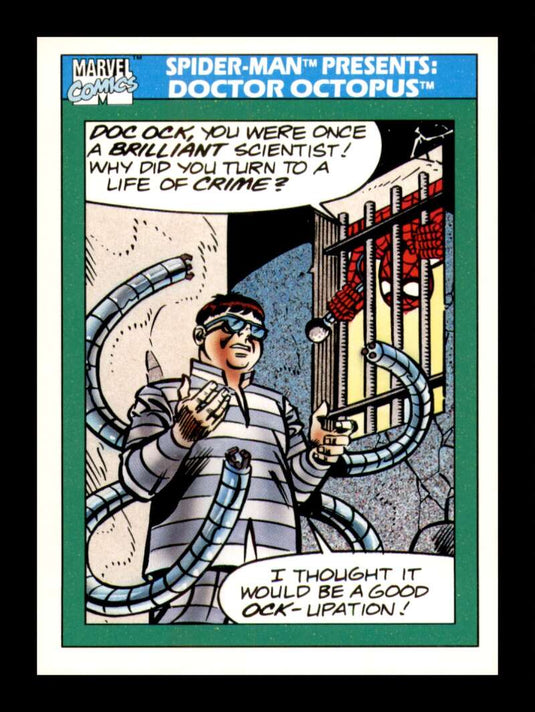 1990 Impel Marvel Universe Spider-Man Presents: Doctor Octopus 