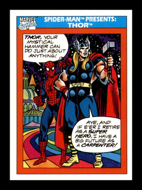 1990 Impel Marvel Universe Spider-Man Presents: Thor 