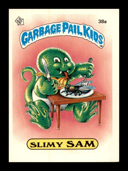 1985 Topps Garbage Pail Kids Series 1 Slimy Sam