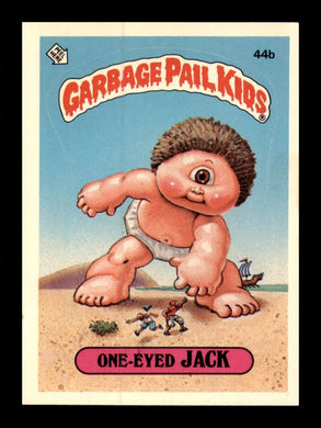 1985 Topps Garbage Pail Kids Series 2 One-Eyed Jack 