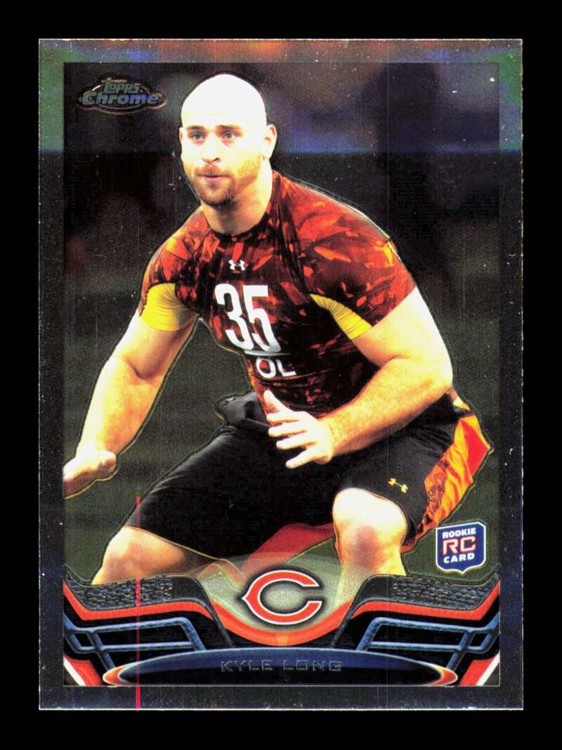 Load image into Gallery viewer, 2013 Topps Chrome Kyle Long #62 Chicago Bears Rookie RC  Image 1
