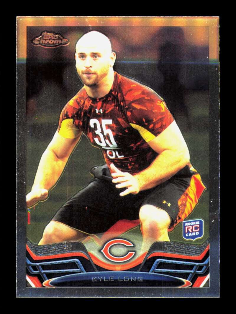 Load image into Gallery viewer, 2013 Topps Chrome Kyle Long #62 Chicago Bears Rookie RC  Image 1
