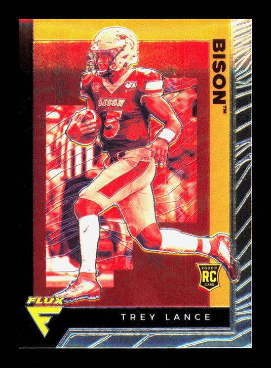 2021 Panini Chronicles Draft Flux Trey Lance 