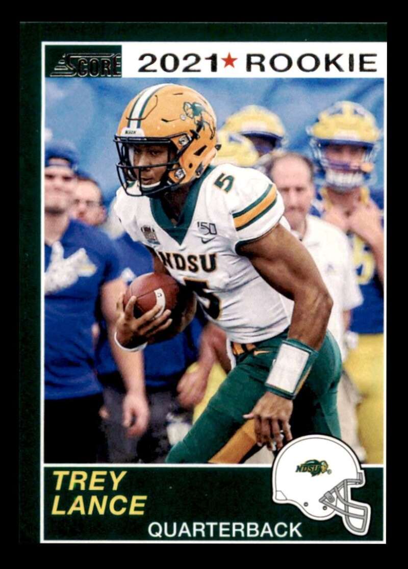 Load image into Gallery viewer, 2021 Panini Chronicles Draft Score Retro Trey Lance #60 North Dakota State Bison Rookie RC  Image 1
