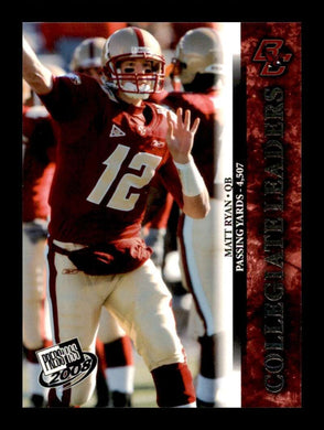 2008 Press Pass Matt Ryan 