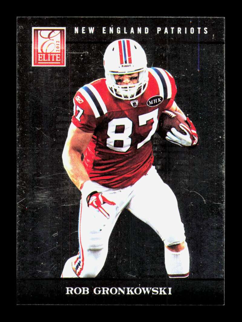 Load image into Gallery viewer, 2012 Donruss Elite Rob Gronkowski #59 New England Patriots  Image 1
