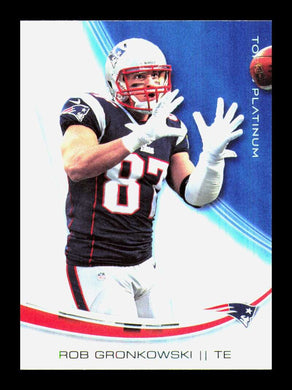 2013 Topps Platinum Rob Gronkowski 