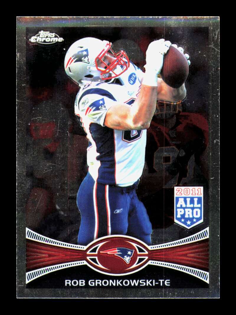 Load image into Gallery viewer, 2012 Topps Chrome Rob Gronkowski #12 New England Patriots  Image 1
