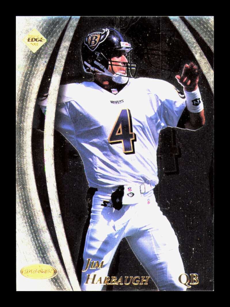 Load image into Gallery viewer, 1998 Collector&#39;s Edge Masters Jim Harbaugh #13 Baltimore Ravens /5000  Image 1
