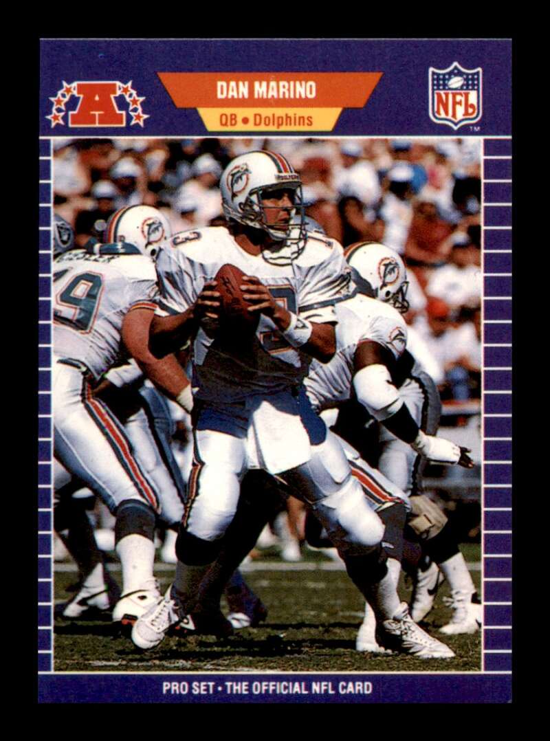 Load image into Gallery viewer, 1989 Pro Set Dan Marino #220 Miami Dolphins NM Image 1
